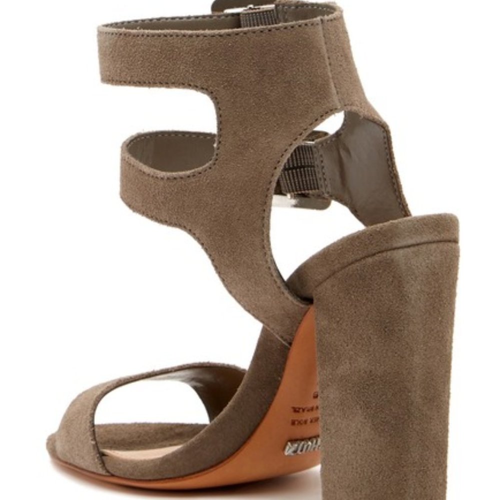 Schutz Mahagany Ankle Strap Sandal